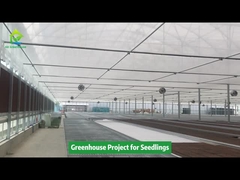 Poly Tunnel Groenhuisproject voor zaaien