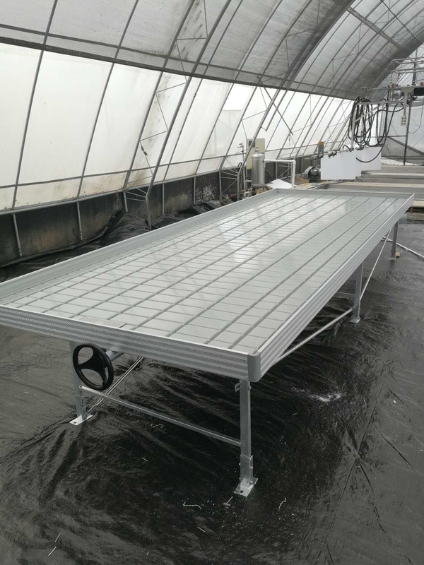Kweek de Bank van Tray Rolling Ebb And Flow van de Lijstvloed voor de Zaailing van de Bloemserre