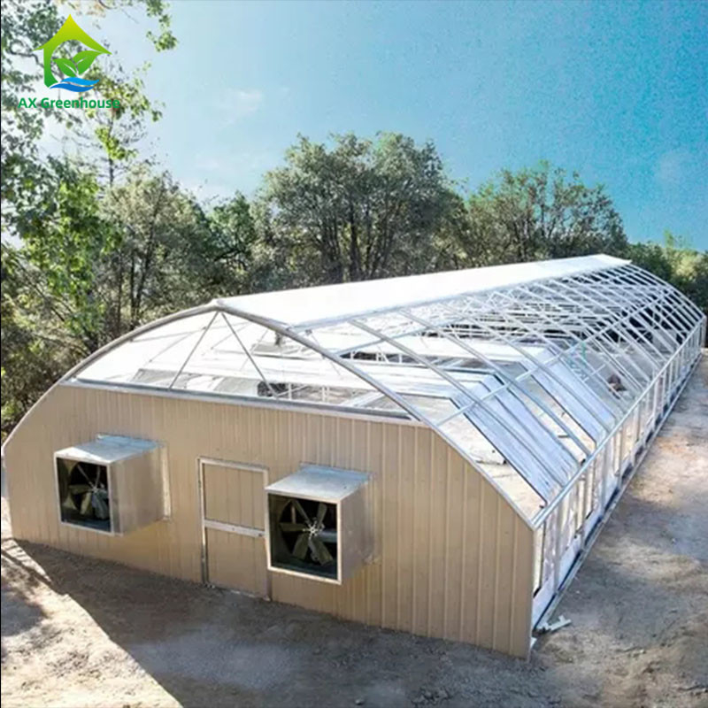 PE van de de Serre100% Elektriciteitspanne van de Film220v Auto Lichte Ontbering Hoge de Tunnelserre voor het planten van Mariguana