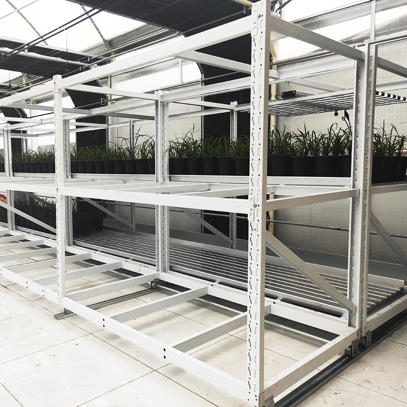 Op maat gemaakte indoor dubbellaag groente-geneesmiddelenkruidgroei-rack voor verticale landbouw