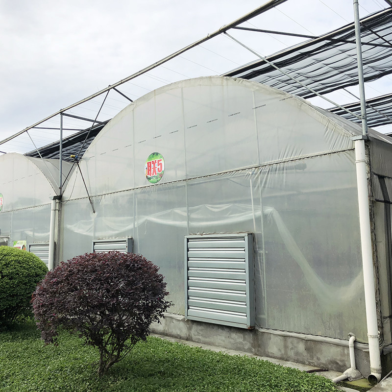 Stabiele structuur Industrieel plastic PE-film Meerdere spanningen Landbouw Bloemenhuis Poly Tunnel Kas