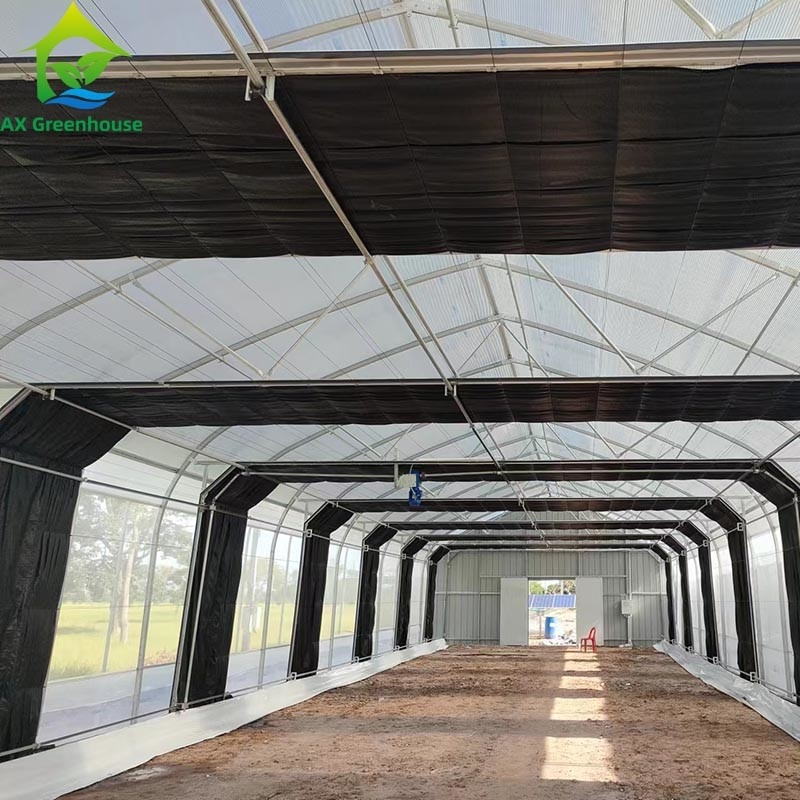 Op maat gemaakte landbouwzaadverzorgingslamp Afscherming Eenvoudige film kastent voor commerciële landbouw