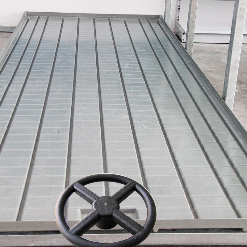 Custom Size Rolling Bench Zaadbed voor Tomato Plant Grow Table Ebb Flow Indoor Farming