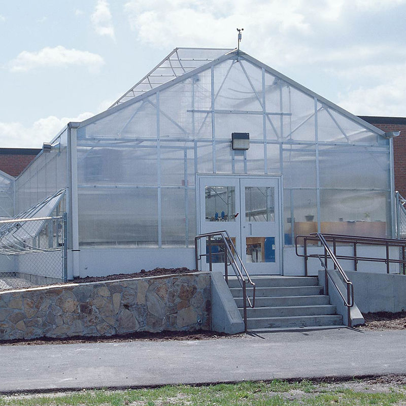 Veelzijdige Enkele Spant Multiwall Polycarbonaat Kas Ideaal voor Groenten Zaailingen Bloemen Achtertuin Landbouw