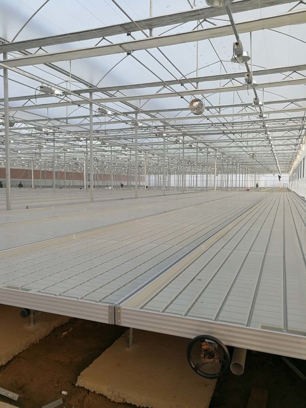 0.711.78m Breedteserre Rolling van de Bankeneb en Stroom Hydroponic Vloedlijst