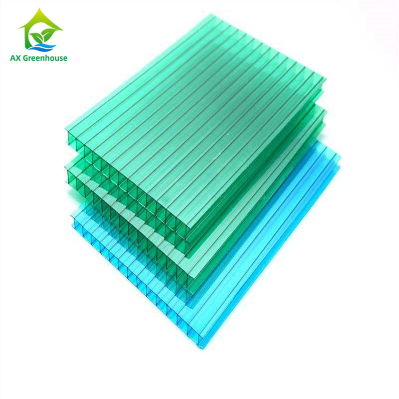412mm de Dikke Comités van de de Dekkingsmaterialen Golf Plastic Serre van de Torenspitsserre
