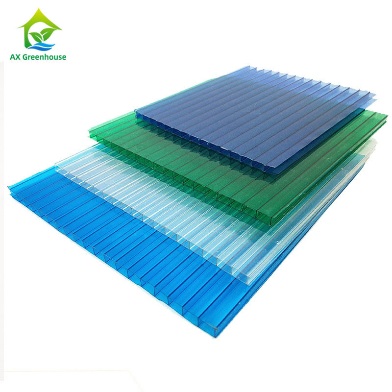 412mm de Dikke Comités van de de Dekkingsmaterialen Golf Plastic Serre van de Torenspitsserre