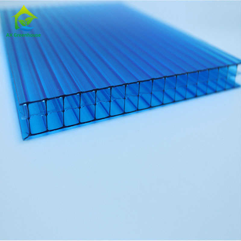 412mm de Dikke Comités van de de Dekkingsmaterialen Golf Plastic Serre van de Torenspitsserre