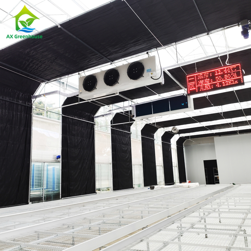 1.83m Systeem van de het Klimaatcontrole van Dep Grow Tunnel Greenhouse With van de Muurhoogte het Lichte