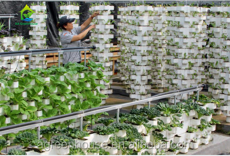 Voedselrang 3.05.0mm de Dikke Hydroponic Goot van pvc NFT voor Aardbeien