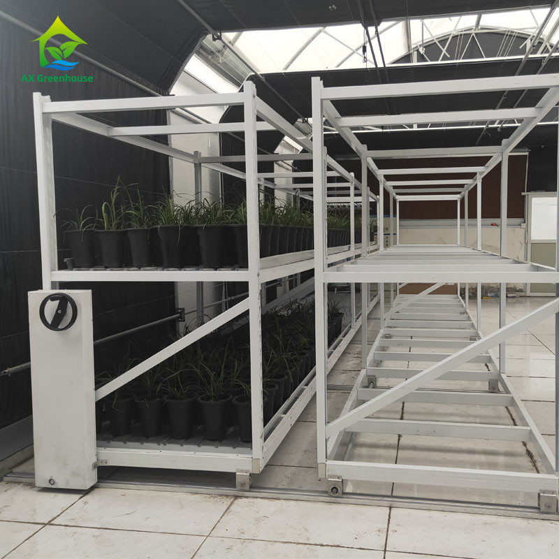 Op maat gemaakte indoor dubbellaag groente-geneesmiddelenkruidgroei-rack voor verticale landbouw